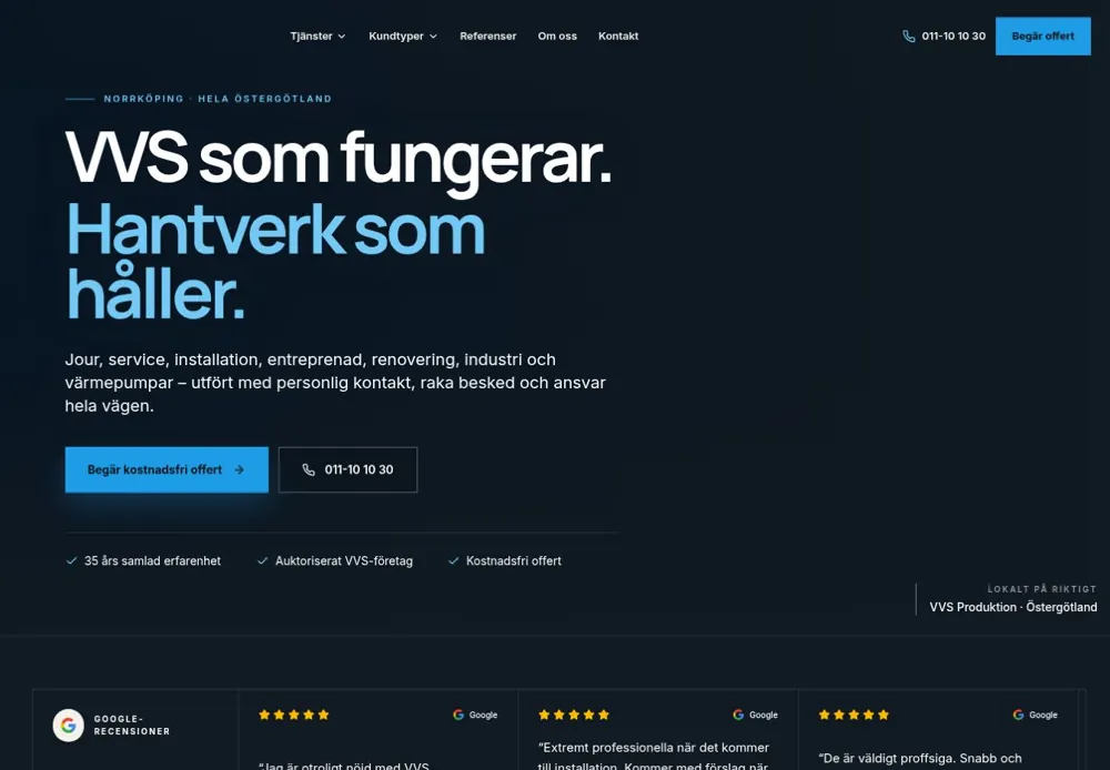 VVS Produktion